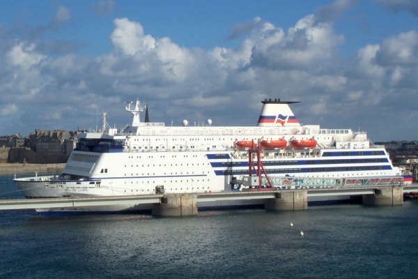 Saint-Malo (2004-02-29) - Dpart pour Portsmouth